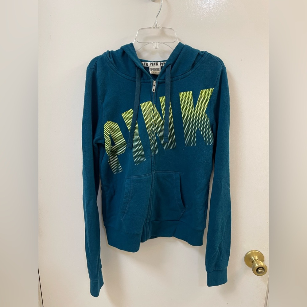 VS Pink zip up hoodie